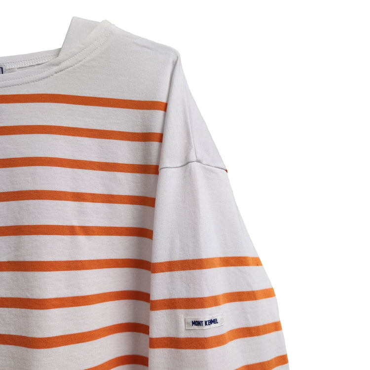 MONT KEMMEL/  パネルボーダー長袖バスクTシャツ