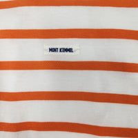 MONT KEMMEL/  パネルボーダー長袖バスクTシャツ