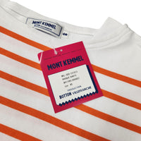 MONT KEMMEL/  パネルボーダー長袖バスクTシャツ