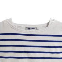 MONT KEMMEL/  パネルボーダー半袖バスクTシャツ