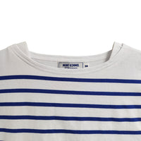 MONT KEMMEL/  パネルボーダー半袖バスクTシャツ