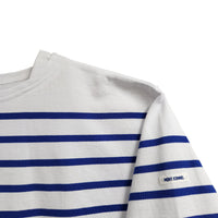 MONT KEMMEL/  パネルボーダー半袖バスクTシャツ