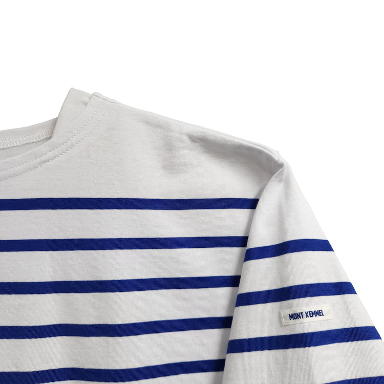 MONT KEMMEL/  パネルボーダー半袖バスクTシャツ