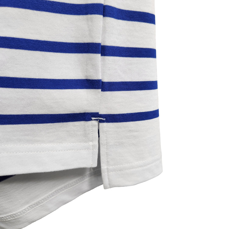 MONT KEMMEL/  パネルボーダー半袖バスクTシャツ