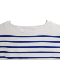 MONT KEMMEL/  パネルボーダー半袖バスクTシャツ