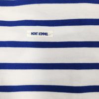 MONT KEMMEL/  パネルボーダー半袖バスクTシャツ
