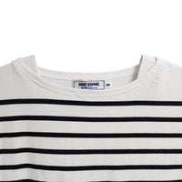 MONT KEMMEL/  パネルボーダー半袖バスクTシャツ