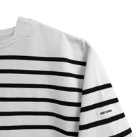 MONT KEMMEL/  パネルボーダー半袖バスクTシャツ