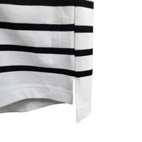 MONT KEMMEL/  パネルボーダー半袖バスクTシャツ