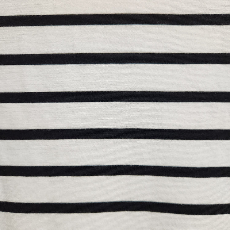 MONT KEMMEL/  パネルボーダー半袖バスクTシャツ