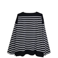 MONT KEMMEL/  パネルボーダーロングスリーブバスクTシャツ