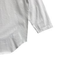 WALLA WALLA SPORT　3/4 BASEBALL TEE SOLID WHITE