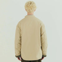 ARMY TWILL / COTTON NYLON REVERSIBLE JACKET