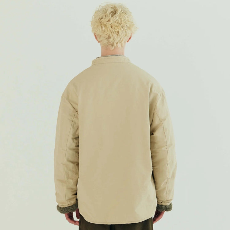 ARMY TWILL / COTTON NYLON REVERSIBLE JACKET