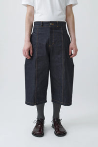sage NATION  Welt Short Denim - Raw Indigo