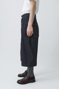sage NATION  Welt Short Denim - Raw Indigo