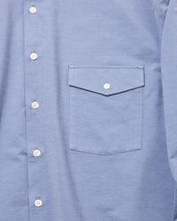 J.PRESS ORIGINALS KANEMASA 46G Jersey Pin Oxford Regular Collar Shirt Japan Made