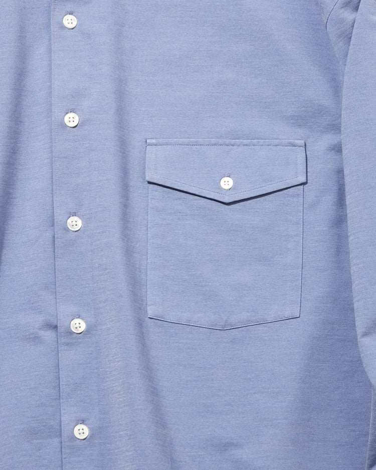 J.PRESS ORIGINALS KANEMASA 46G Jersey Pin Oxford Regular Collar Shirt Japan Made
