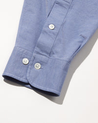 J.PRESS ORIGINALS KANEMASA 46G Jersey Pin Oxford Regular Collar Shirt Japan Made