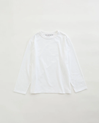 THE SHINZONE  PACK LONG SLEEVE TEE 01 WHITE