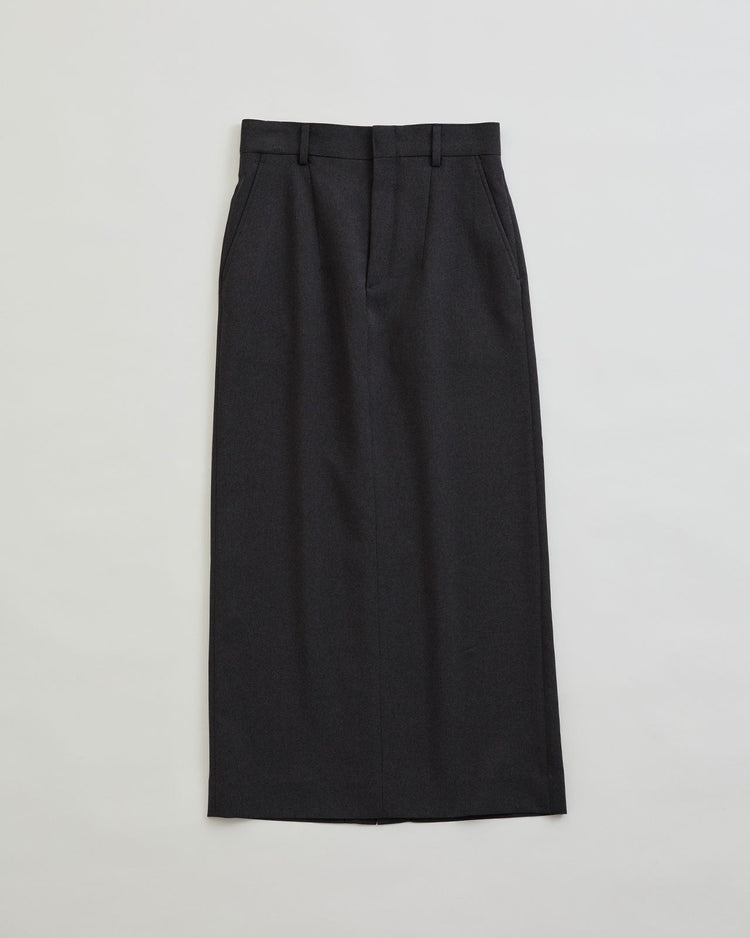 THE SHINZONE / CHRYSLER SKIRT 50 D.GRAY