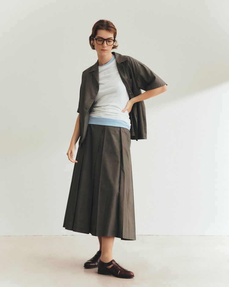 THE SHINZONE / COMPACT TEE 01 WHITE