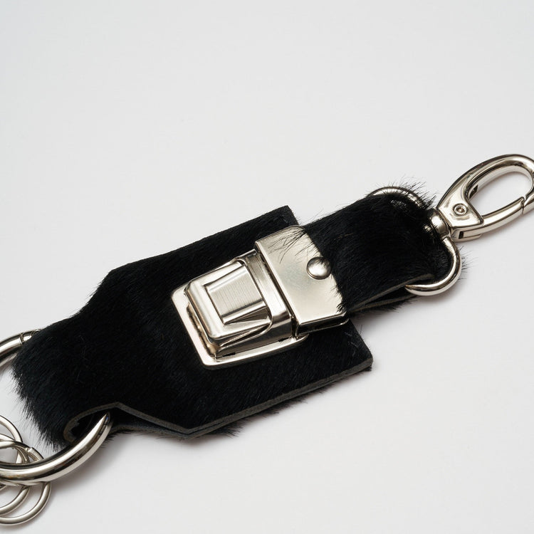 HIDAKA/  SLIDE LOCK KEY RING - HAIR