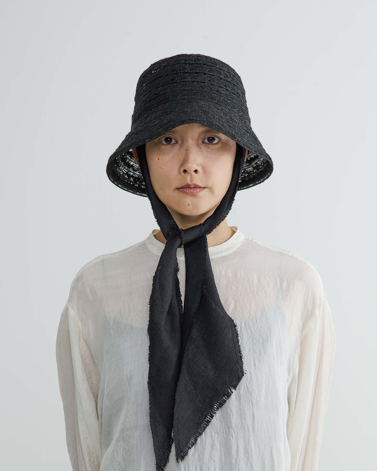 La Maison de Lyllis   CLOCHE SCARF 2261029 BLACK