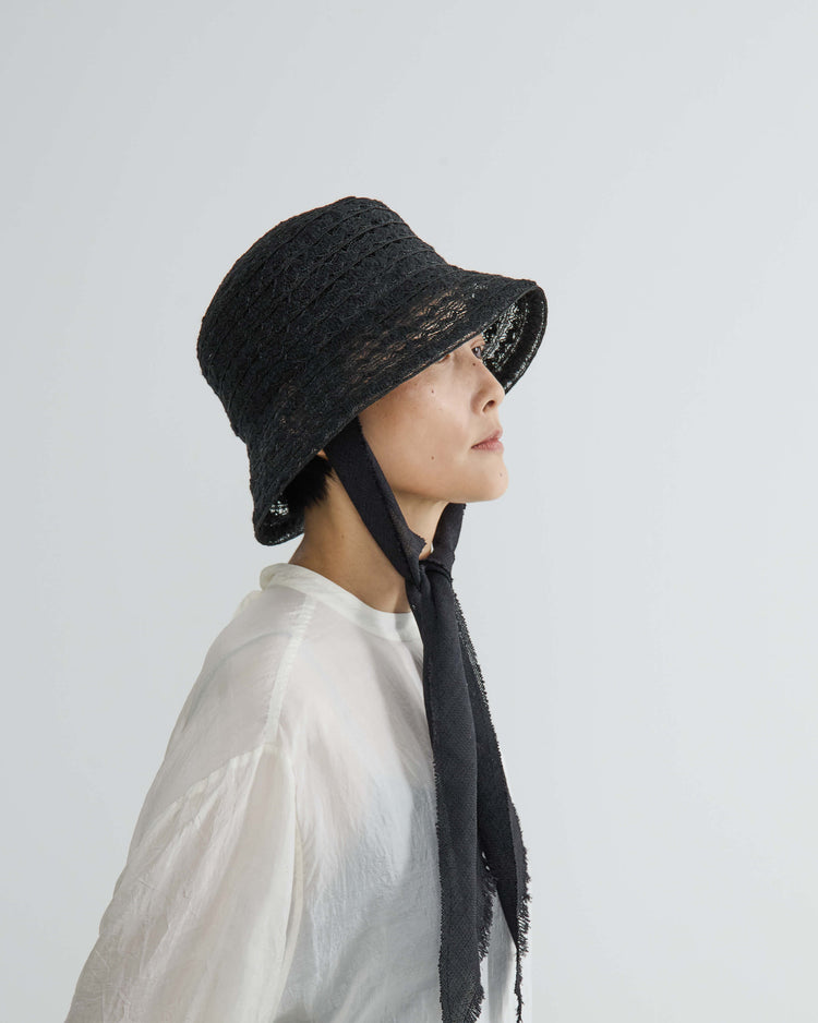 La Maison de Lyllis   CLOCHE SCARF 2261029 BLACK