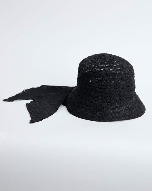 La Maison de Lyllis   CLOCHE SCARF 2261029 BLACK