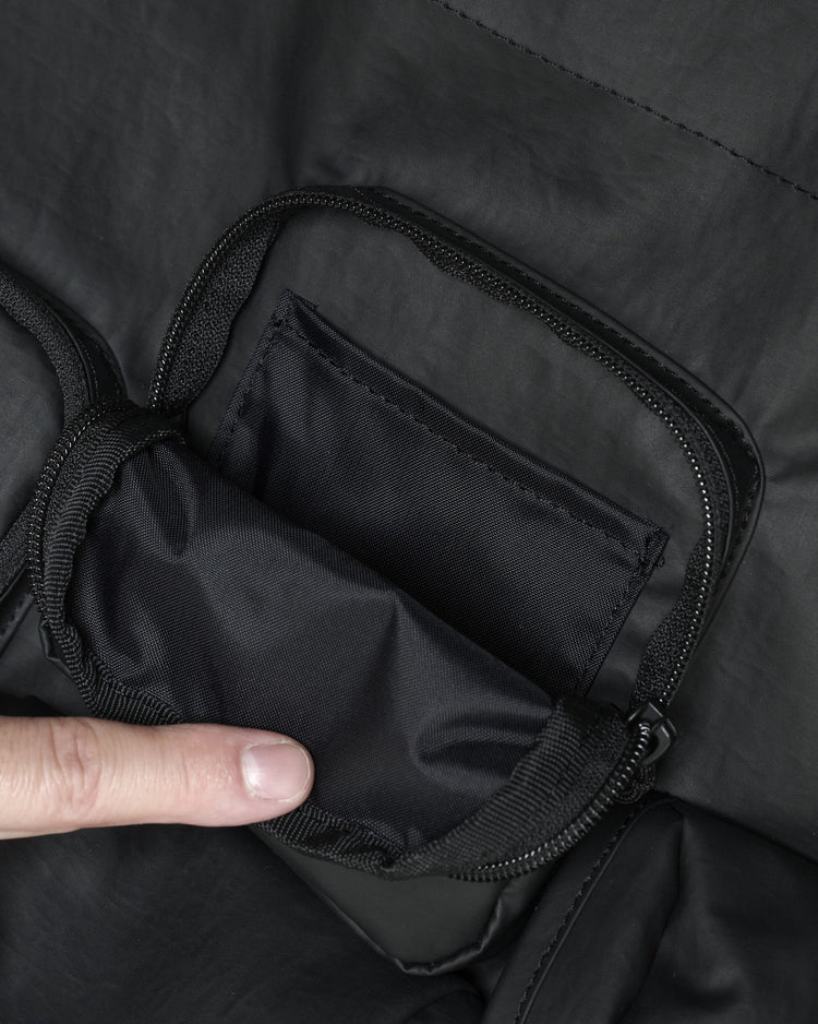 BAICYCLON by bagjack /  MULTI POCKETS 2WAY TOTE MEDIUM BCL-68 (BLACK2)