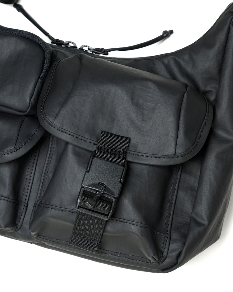 BAICYCLON by bagjack /  MULTI POCKETS SHOUDER BAG SMALL (BLACK2) BCL-85