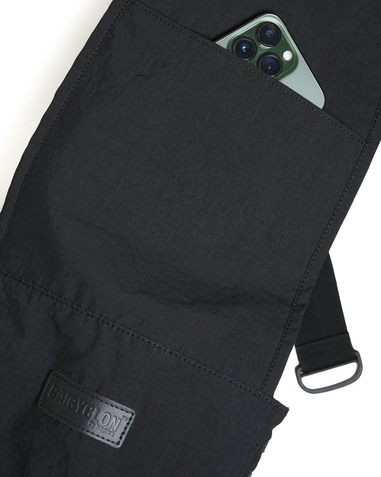 BAICYCLON by bagjack /  BIG SHOULDER BAG (BLACK1) BCL-113