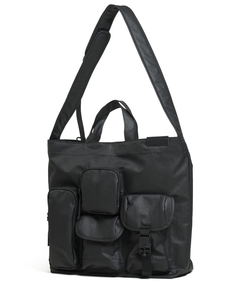 BAICYCLON by bagjack /  MULTI POCKETS 2WAY TOTE MEDIUM BCL-68 (BLACK2)
