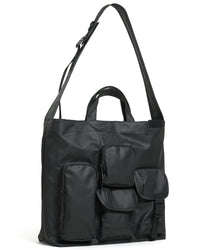 BAICYCLON by bagjack /  MULTI POCKETS 2WAY TOTE MEDIUM BCL-68 (BLACK2)