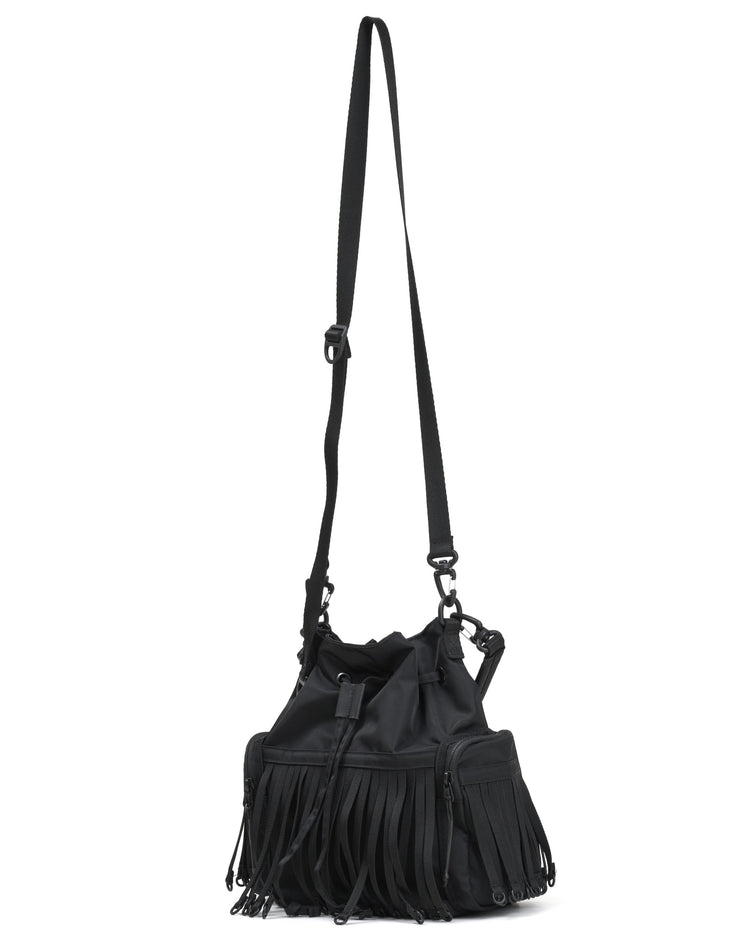 BAICYCLON by bagjack    TAPE FRINGE DRAW STRING BAG BCL-126