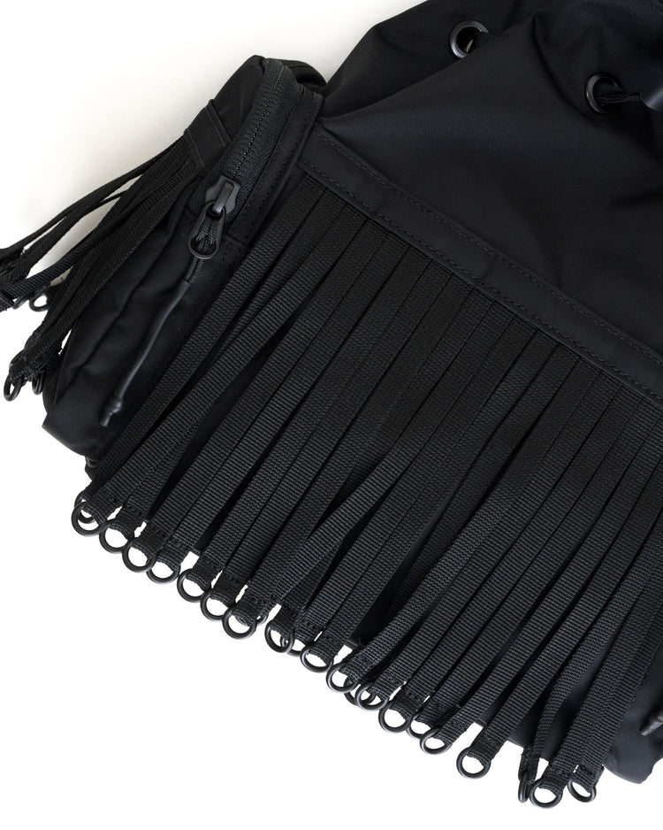 BAICYCLON by bagjack    TAPE FRINGE DRAW STRING BAG BCL-126