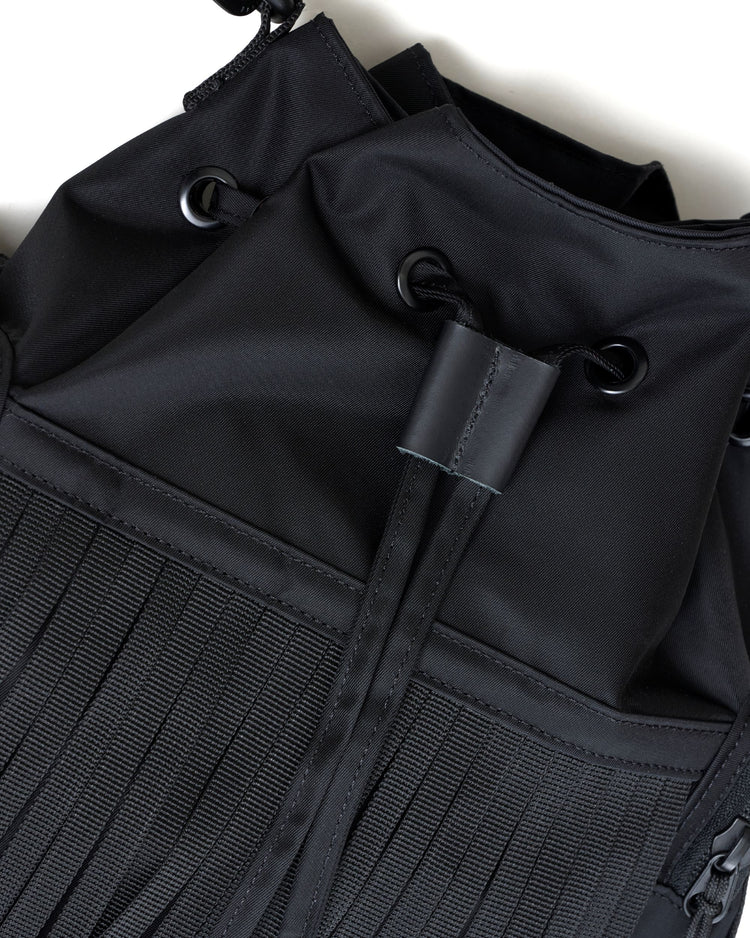 BAICYCLON by bagjack    TAPE FRINGE DRAW STRING BAG BCL-126