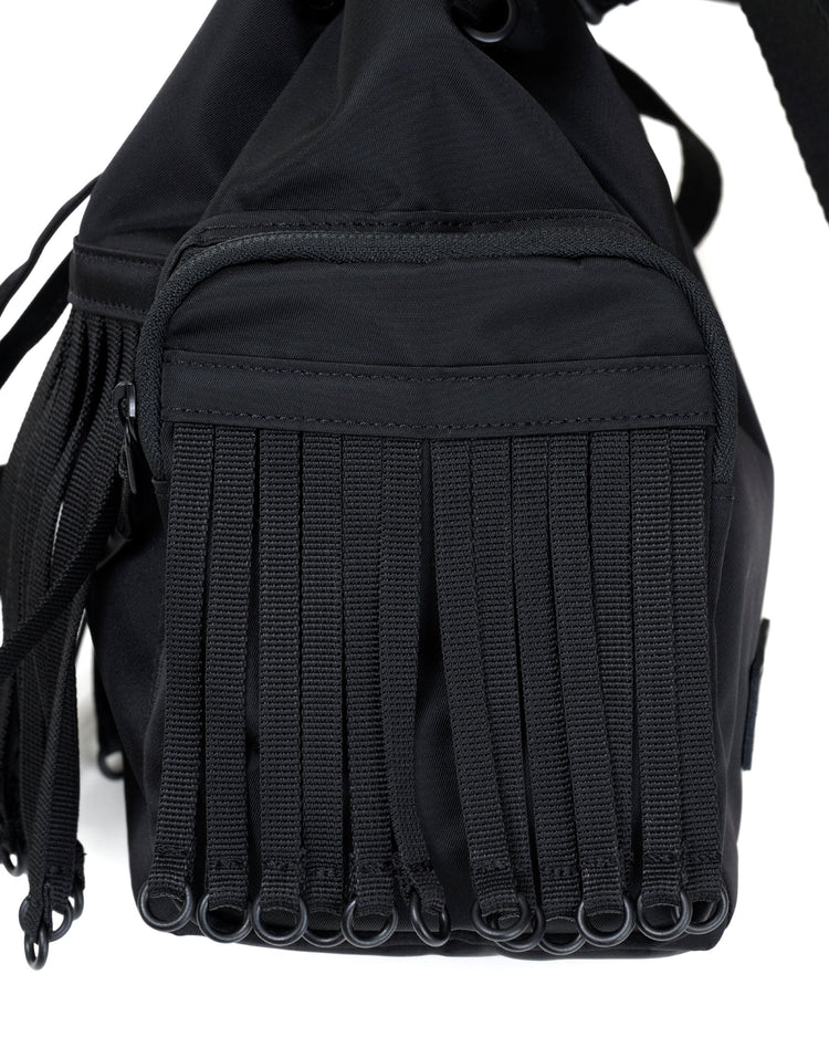 BAICYCLON by bagjack    TAPE FRINGE DRAW STRING BAG BCL-126