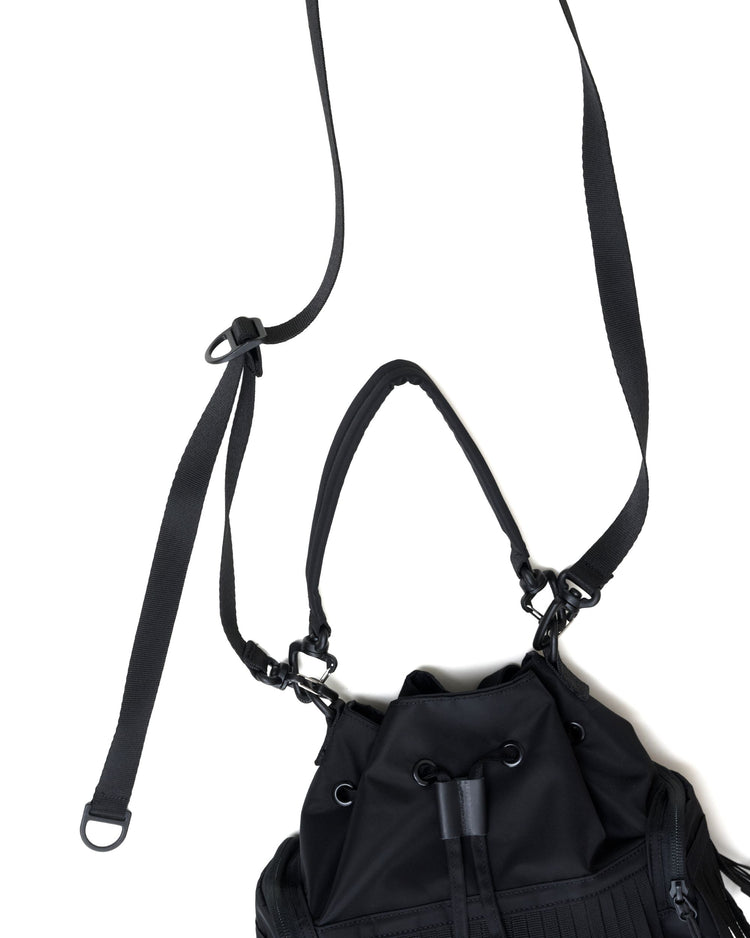 BAICYCLON by bagjack    TAPE FRINGE DRAW STRING BAG BCL-126