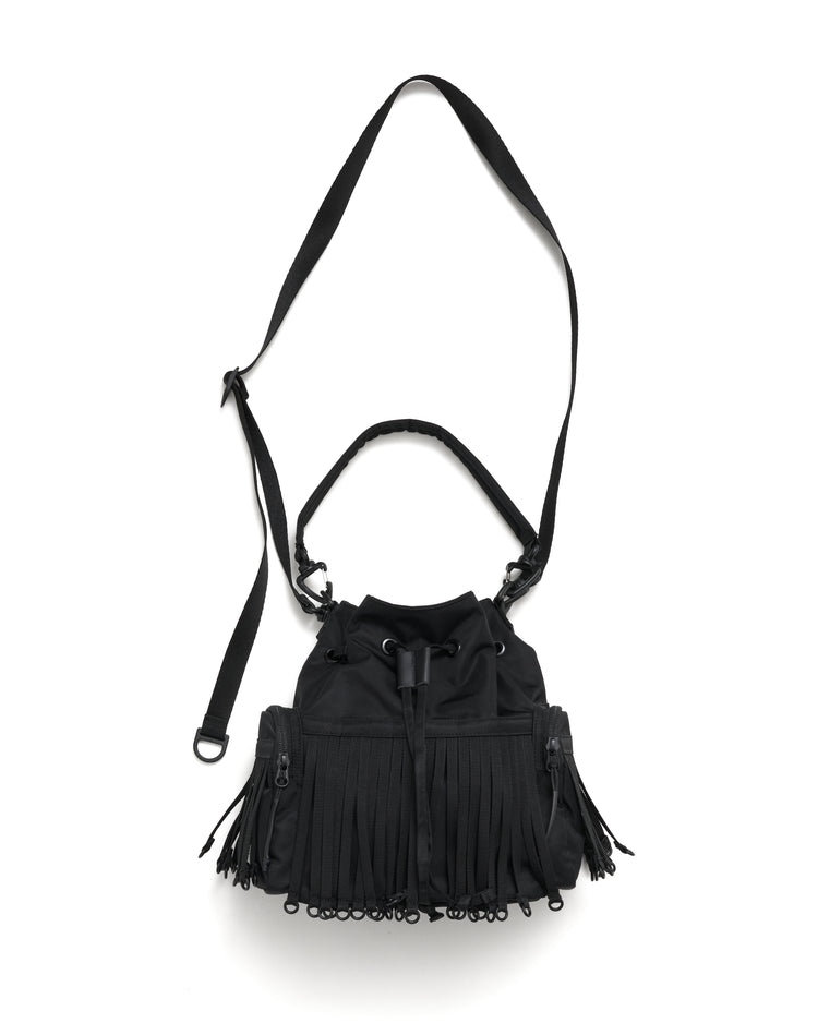 BAICYCLON by bagjack    TAPE FRINGE DRAW STRING BAG BCL-126