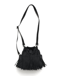 BAICYCLON by bagjack    TAPE FRINGE DRAW STRING BAG BCL-126