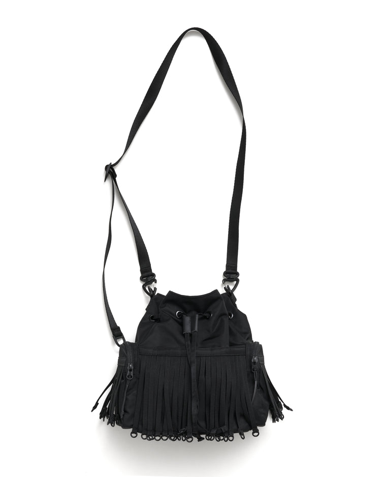 BAICYCLON by bagjack    TAPE FRINGE DRAW STRING BAG BCL-126