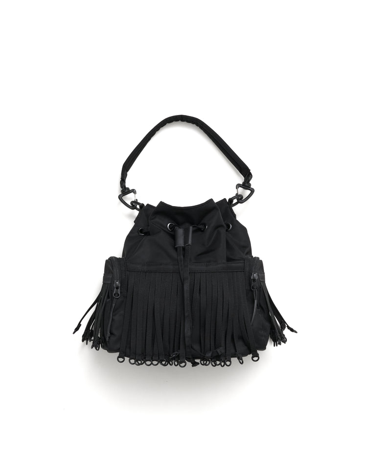 BAICYCLON by bagjack    TAPE FRINGE DRAW STRING BAG BCL-126