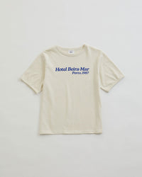 THE SHINZONE / HOTEL Beira-Mar TEE 02 ECRU