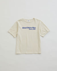 THE SHINZONE / HOTEL Beira-Mar TEE 02 ECRU