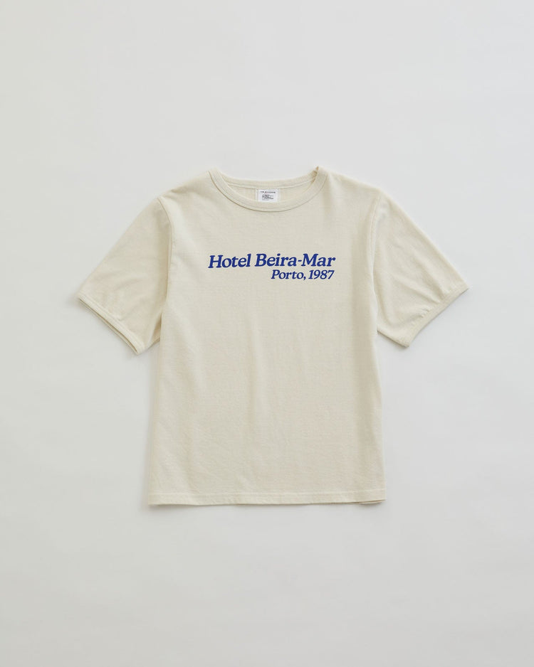 THE SHINZONE / HOTEL Beira-Mar TEE 02 ECRU