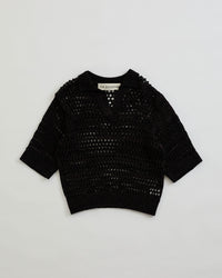 THE SHINZONE / OPENWORK POLO KNIT
