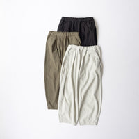 RINEN  60/2強撚ギャバ オーバルパンツ R49613 10クロ