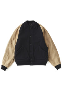 OLD JOE BRAND BUTTON-FRONT CAMPBELL JACKET ONYX*DUNE
